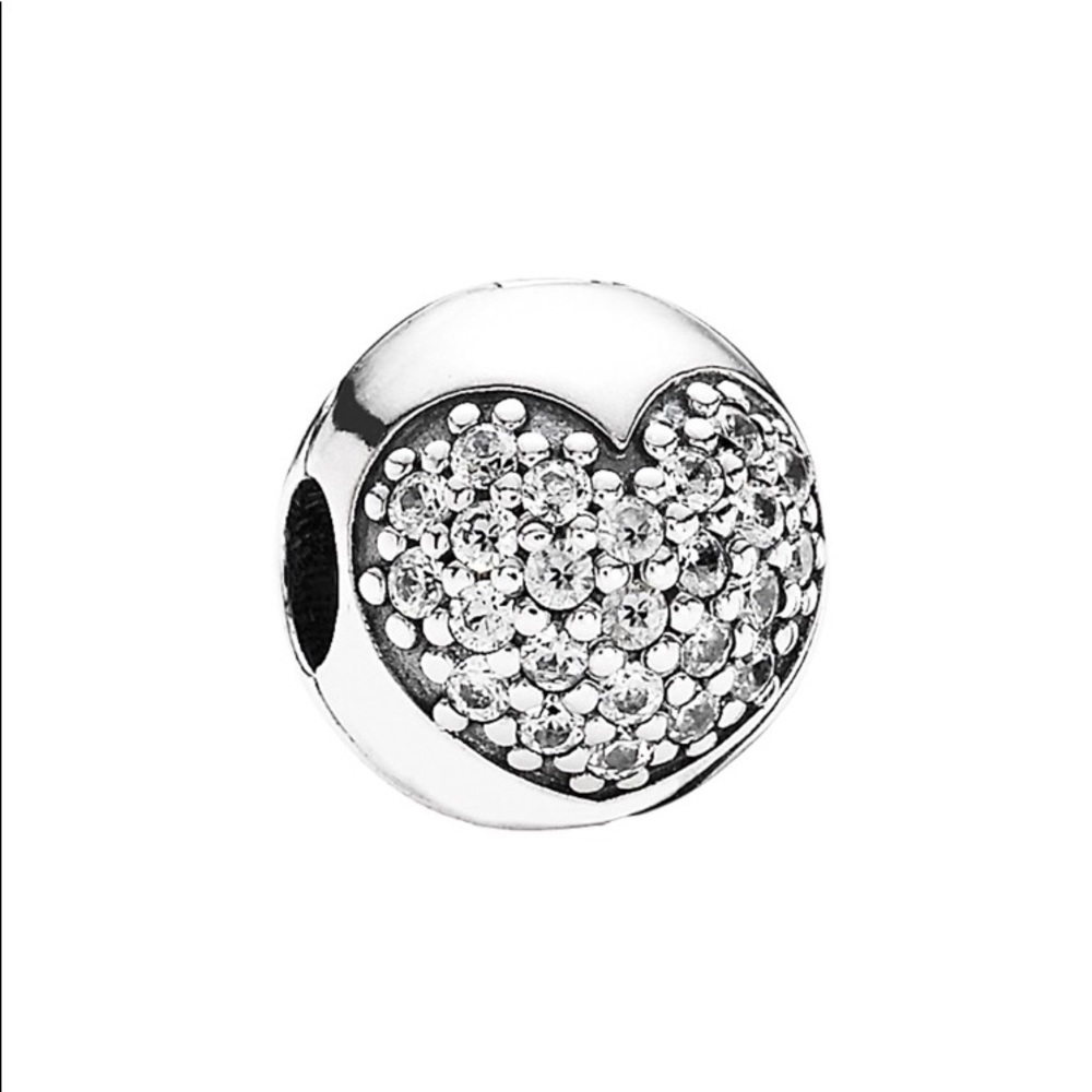 🎀New PANDORA Sterling Silver Hearty Charm🎀Gifted